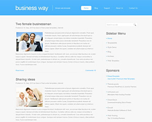 BusinessWay Website Template