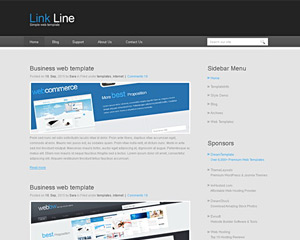 LinkLine Website Template
